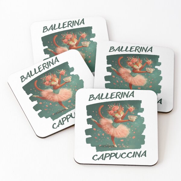 Item preview, Copy of Copy of Ballerina cappuccina | Ballerina cat | Ballerina capuccina | Memecore | Ballerina capuchina | Brainrot animals | Dancer cat 3 designed and sold by Yaremchuk.