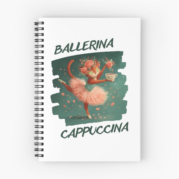 Item preview, Copy of Copy of Ballerina cappuccina | Ballerina cat | Ballerina capuccina | Memecore | Ballerina capuchina | Brainrot animals | Dancer cat 3 designed and sold by Yaremchuk.