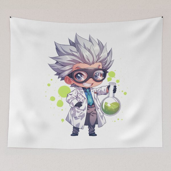 Item preview, Funny Scientist - Crazy Cartoon Professor designed and sold by bapupa.