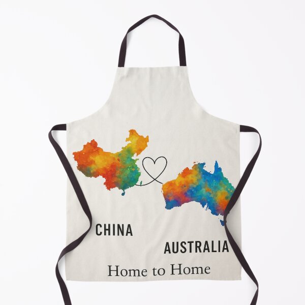 Item preview, China to Australia Watercolor Connection designed and sold by Aryabek.