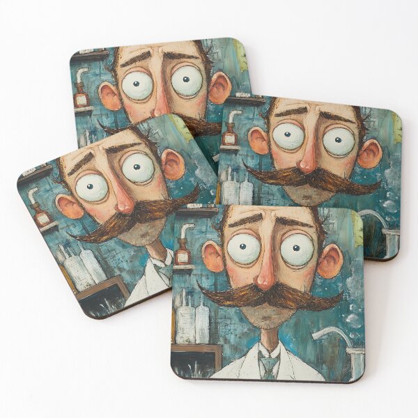 Item preview, Funny Scientist - Comical Science Experiment designed and sold by bapupa.