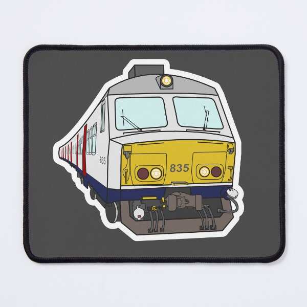 Item preview, NMBS/SNCB MR75/AM75 835 designed and sold by TrainsWithYarne.
