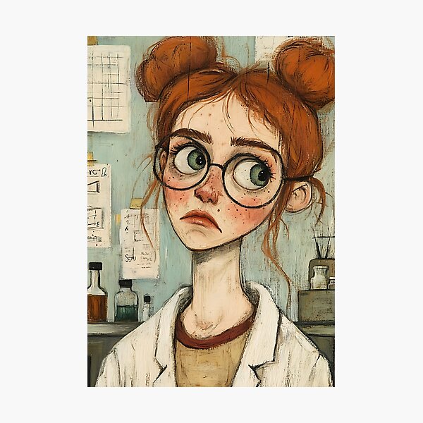 Item preview, Funny Scientist - Nerdy Science  designed and sold by bapupa.