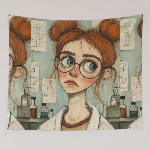 Item preview, Funny Scientist - Nerdy Science  designed and sold by bapupa.