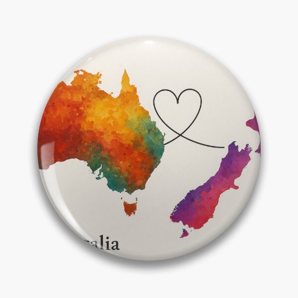 Item preview, Australia New Zealand Watercolor Bond designed and sold by Aryabek.