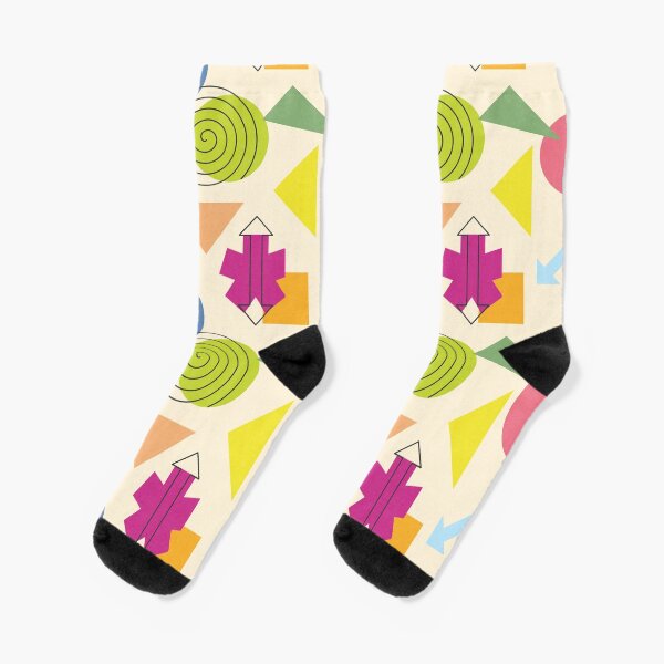 Item preview, Bauhaus Shapes – Playful retro pattern designed and sold by CgkX.