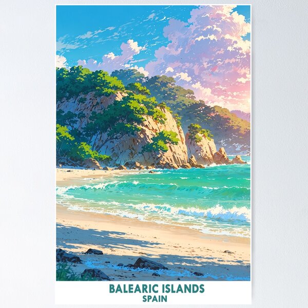 Item preview, Balearic Islands, Spain designed and sold by Worldscape Wonders.