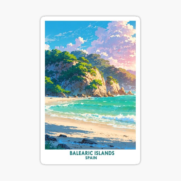 Item preview, Balearic Islands, Spain designed and sold by Worldscape Wonders.
