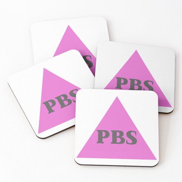Item preview, Modern PBS Logo with Pink Triangle designed and sold by SarkisovaNune.