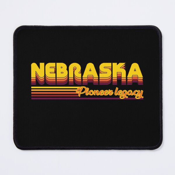 Item preview, cool Nebraska USA state design designed and sold by RetroMaritalArt.