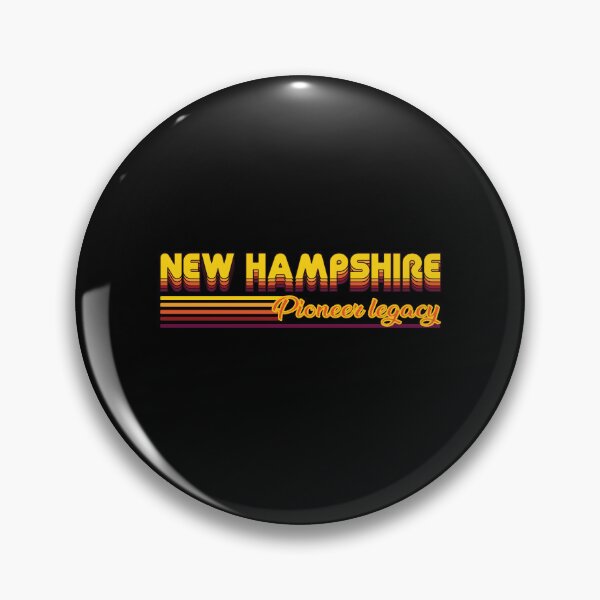 Item preview, cool New Hampshire USA state design designed and sold by RetroMaritalArt.
