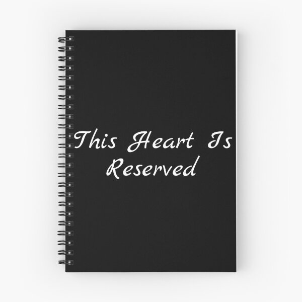 Item preview, This Heart Is Reserved designed and sold by Ninjacatoff.