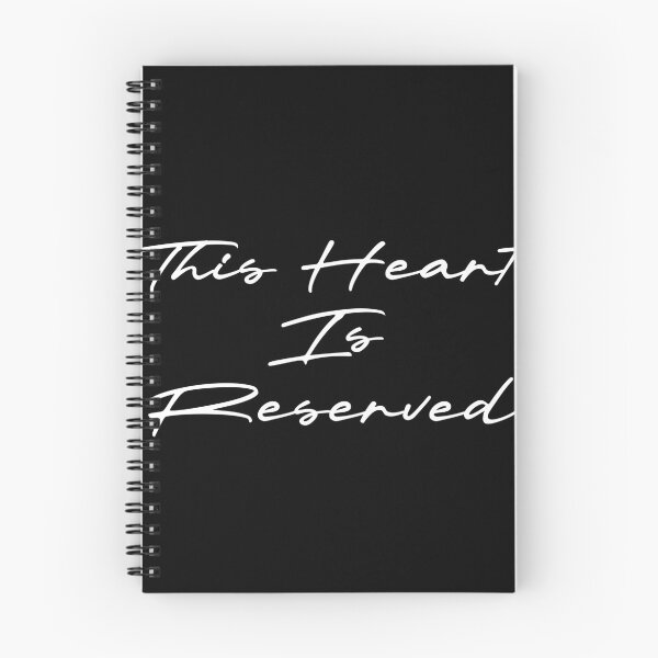 Item preview, This Heart Is Reserved designed and sold by Ninjacatoff.