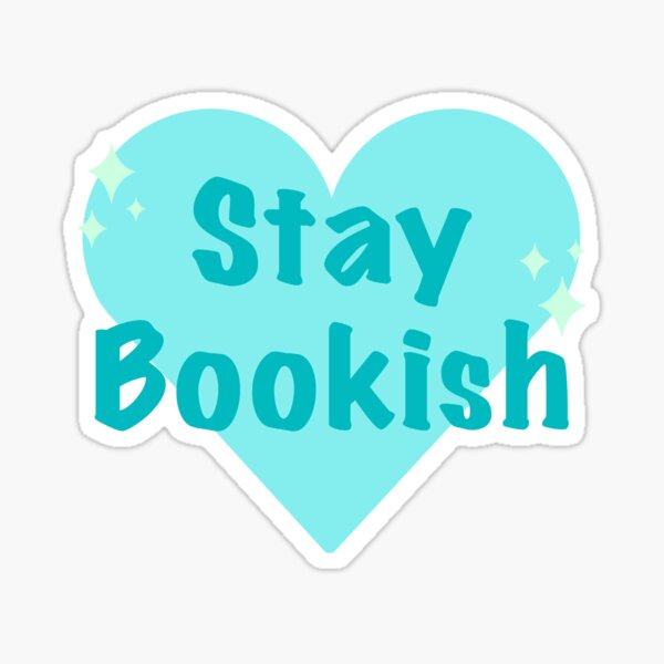 Item preview, Stay Bookish - Mint Heart Kindle Sticker designed and sold by PlotLines.