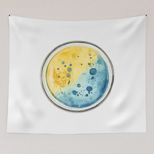Item preview, Science - Petri Dish Bacteria Culture designed and sold by bapupa.