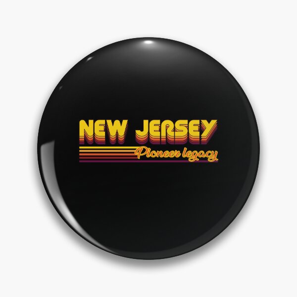 Item preview, cool New Jersey USA state design designed and sold by RetroMaritalArt.