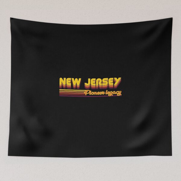 Item preview, cool New Jersey USA state design designed and sold by RetroMaritalArt.