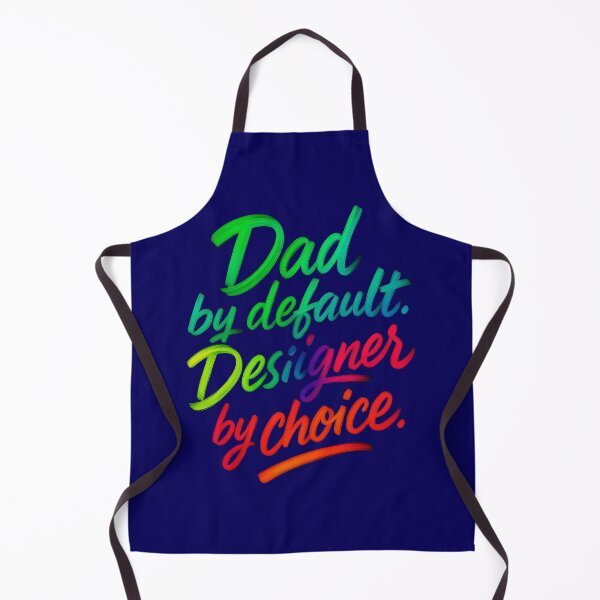 Item preview, Dad by Default, Designer by Choice – Artistic Hand-Lettered Designer Dad Gift designed and sold by Sepinik.