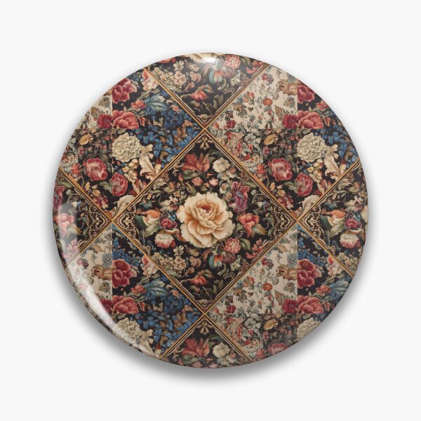 Item preview, Vintage Ornate Florals designed and sold by Designbes.