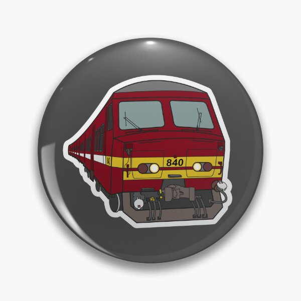 Item preview, NMBS/SNCB MR75/AM75 840 (SNCB Red livery) designed and sold by TrainsWithYarne.