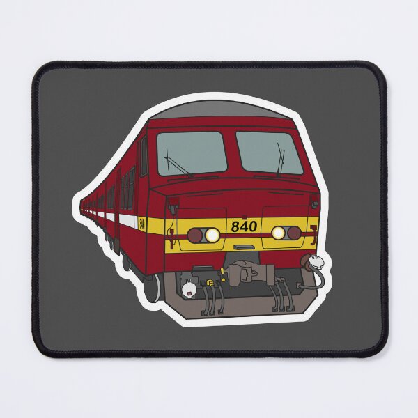 Item preview, NMBS/SNCB MR75/AM75 840 (SNCB Red livery) designed and sold by TrainsWithYarne.