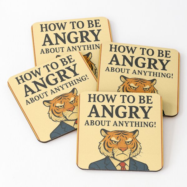 Item preview, How to Be Angry About Anything! designed and sold by Ambient Flow.