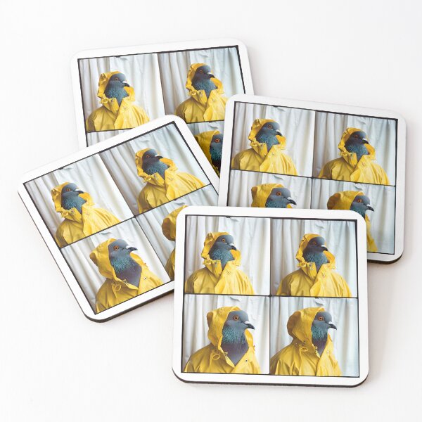Item preview, Funny Pigeon Photobooth – Rainy Day Bird Humor Pigeon Fancier designed and sold by RockFireMerch.