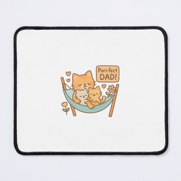Item preview, Purr-fect Dad Cat Hammock Trio designed and sold by Daniel-DL.