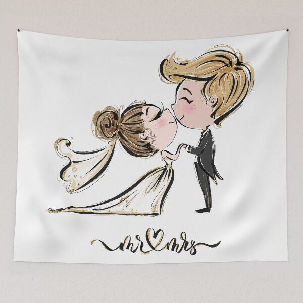 Item preview, Cute Wedding Couple designed and sold by KaramfilaS.