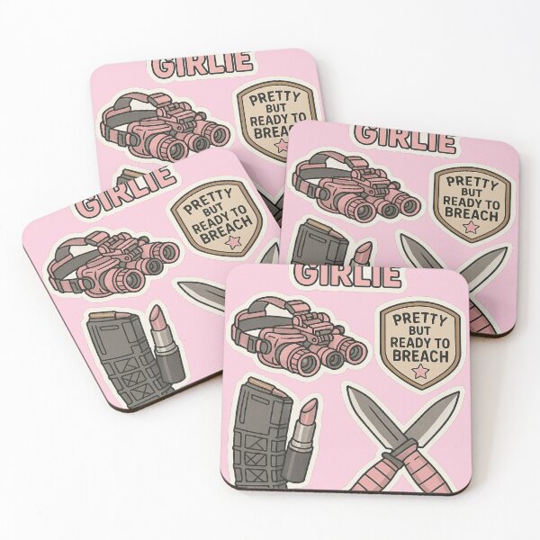Item preview, Killer Cutie - Ironic Tactical Girl Vol.1 designed and sold by YourNerdySupply.