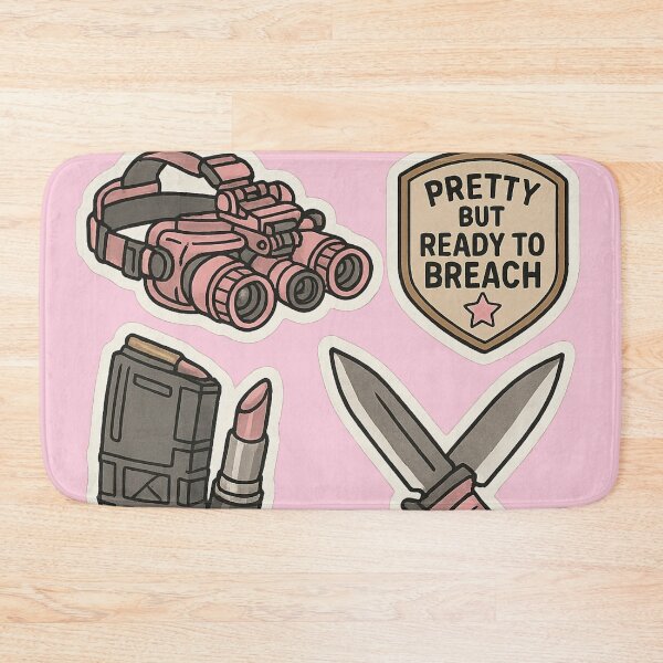 Item preview, Killer Cutie - Ironic Tactical Girl Vol.1 designed and sold by YourNerdySupply.