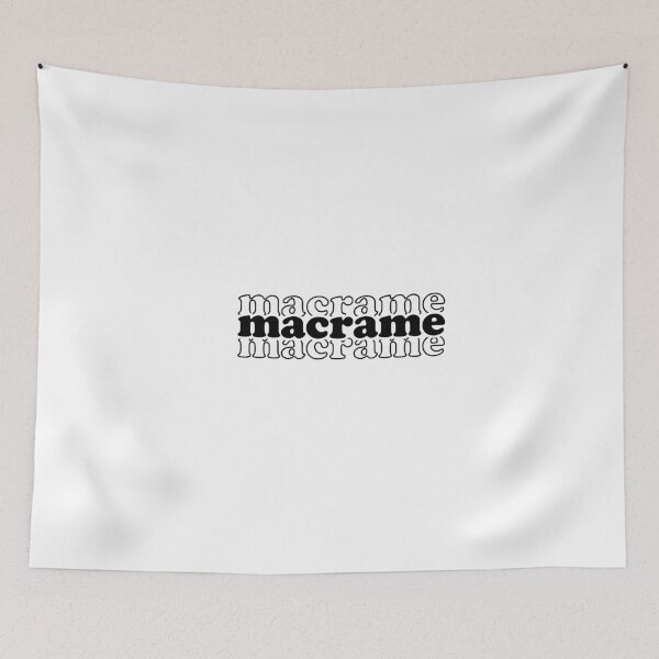 Item preview, Macramé Vintage - Funny Macramé Lover designed and sold by Oussinc.