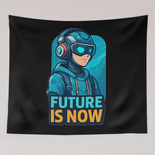 Item preview, Future Is Now designed and sold by okiiskandarart.