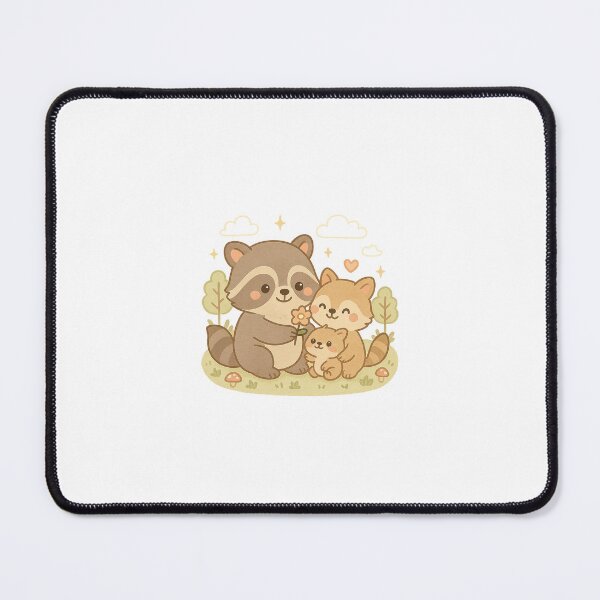 Item preview, Raccoon Bloom – Forest Love with Dad designed and sold by Daniel-DL.