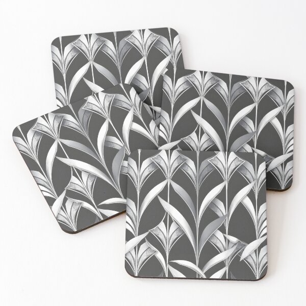 Item preview, Silver Deco - Geometric Pattern designed and sold by Ajay Creative Studio.