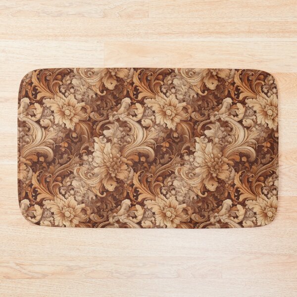 Item preview, Vintage Brocade Floral Design designed and sold by Designbes.