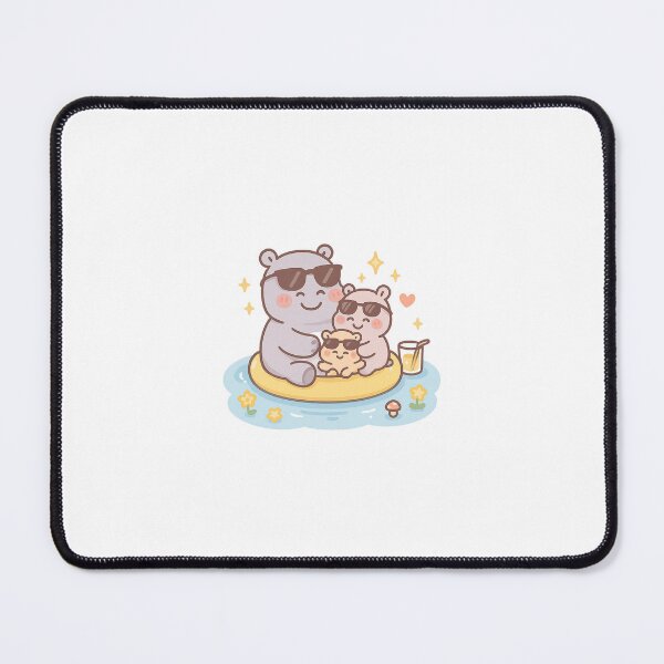 Item preview, Hippo Float – Coolest Dad in the Pool designed and sold by Daniel-DL.