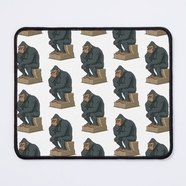 Item preview, The Thinker - Gorillla Design Art designed and sold by sunbeamstudios.