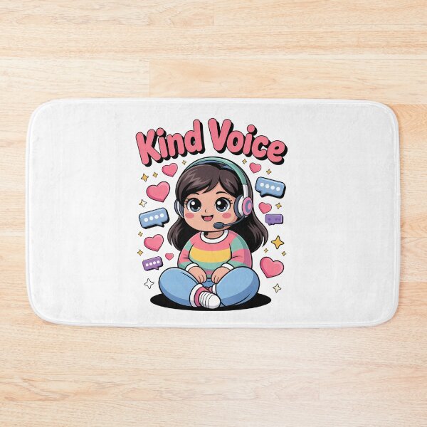 Item preview, Kind Voice Rainbow Girl Support Vibes designed and sold by Taans-Creation.