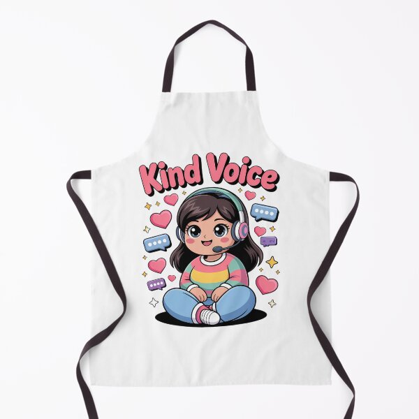 Item preview, Kind Voice Rainbow Girl Support Vibes designed and sold by Taans-Creation.