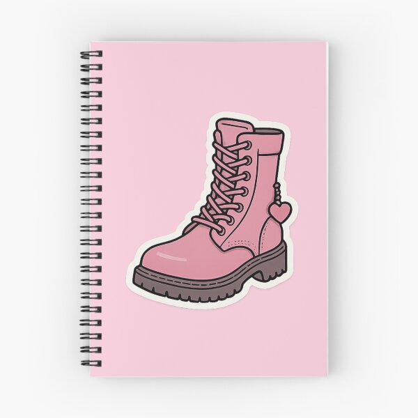 Item preview, Combat Boot with Heart Charm - Pink Power Vol.2 designed and sold by YourNerdySupply.