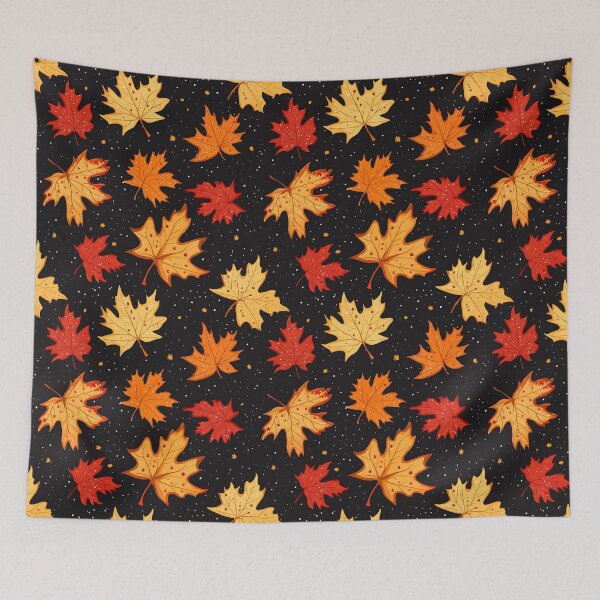 Item preview, Autumn Pattern - Falling Leaves designed and sold by bapupa.