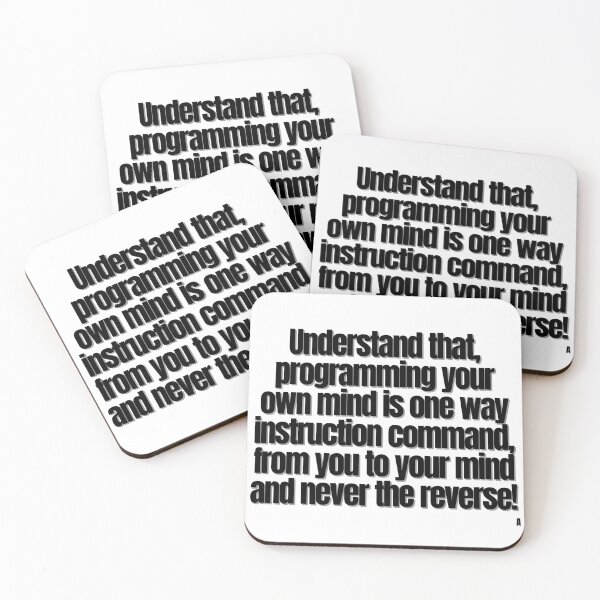Item preview, Understand that, programming your own mind is one way instruction command, from you to your mind and never the reverse! designed and sold by Finds.