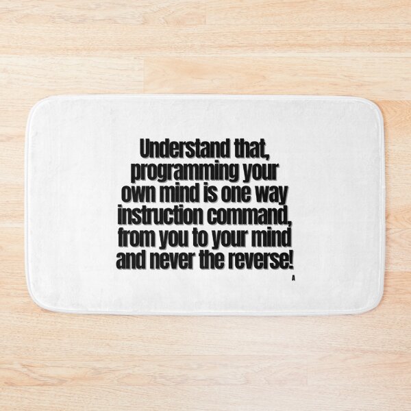 Item preview, Understand that, programming your own mind is one way instruction command, from you to your mind and never the reverse! designed and sold by Finds.