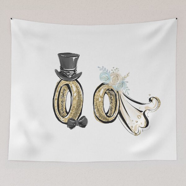 Item preview, Wedding Rings Cartoon designed and sold by KaramfilaS.