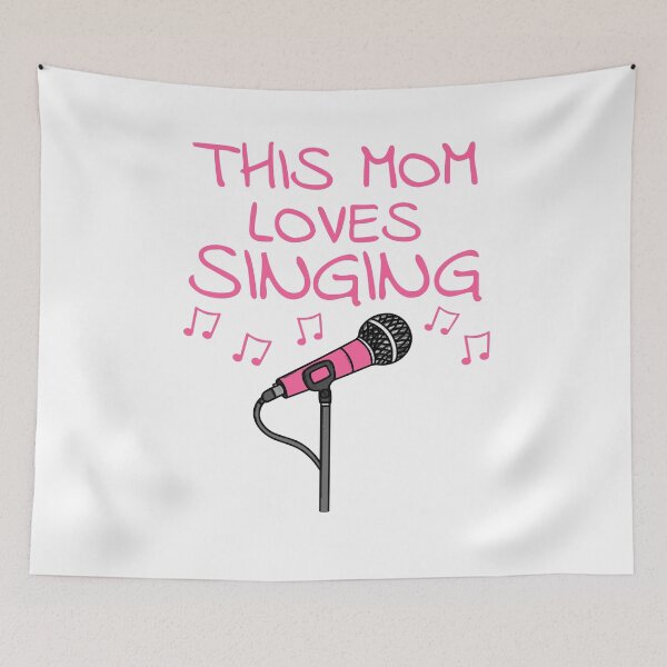 Item preview, This Mom Loves Singing, Female Vocalist, Singer Musician designed and sold by doodlerob.