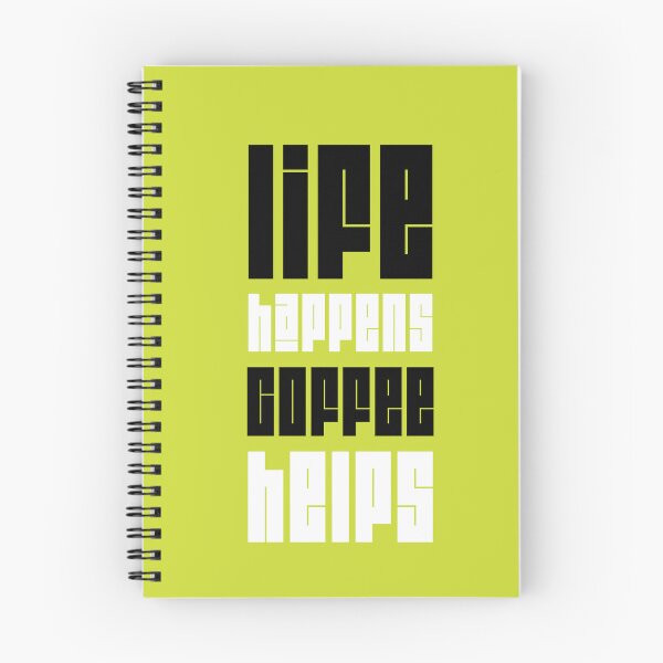 Item preview, Life happens, coffee helps  designed and sold by Vanich-Panich.