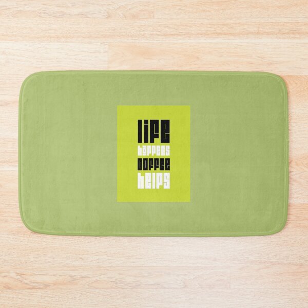 Item preview, Life happens, coffee helps  designed and sold by Vanich-Panich.