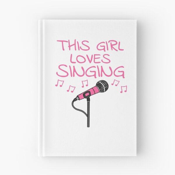 Item preview, This Girl Loves Singing, Female Vocalist, Singer Musician designed and sold by doodlerob.