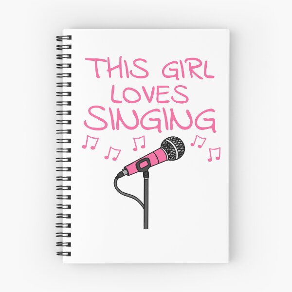 Item preview, This Girl Loves Singing, Female Vocalist, Singer Musician designed and sold by doodlerob.